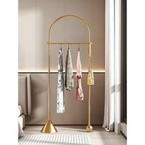 Clothes rack floor-standing bedroom clothes drying rack internet celebrity living room simple bag rack home light luxury coat rack