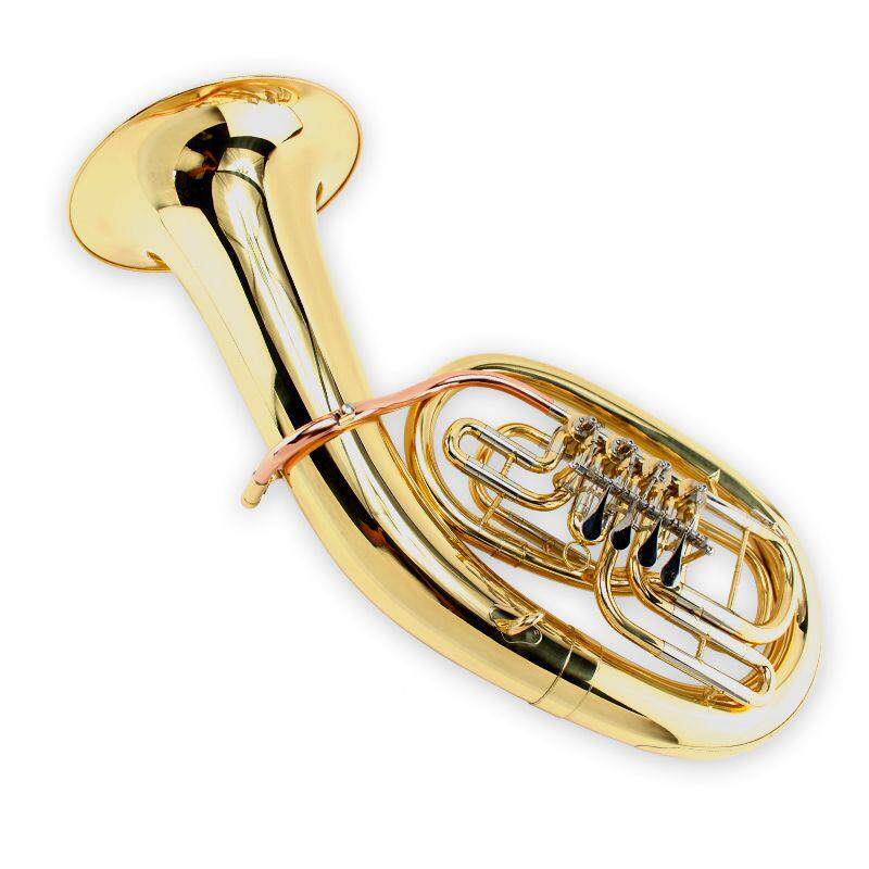 Mcgvett 4 flat key drop B tone upper bass number four flat key large holding number of phosphorus copper brass-Taobao