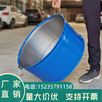 Ningxia fire drill bucket props equipment set life-saving iron bucket brazier ignition torch property hotel school drill