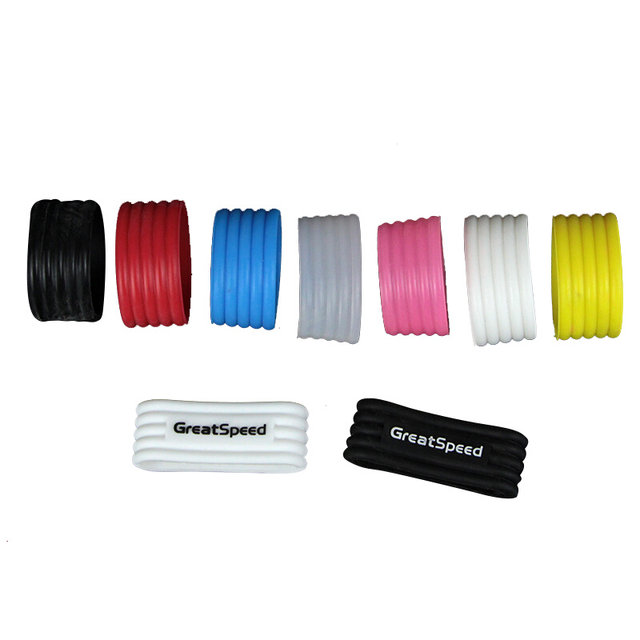 Tennis racket sealing rubber ring, hand rubber sleeve, sweat-absorbent band, fixed silicone ring, rubber ring, silicone jelly color handle handle