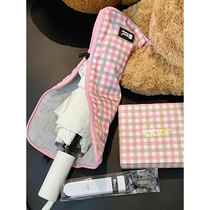 Travel portable umbrella storage bag foldable umbrella three-fold umbrella bag absorbent towel bag outdoor hanging umbrella bag