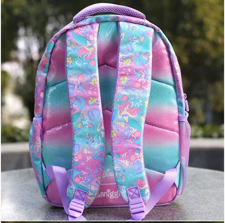 рюкзак genuine disney australia smiggle mermaid school bag #ffoooo
