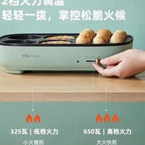 Small Japanese electric pot ball stall Zhangzi small fish machine commercial baking pan multi-function mini Z machine luxury
