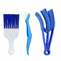 Blue brush blue folding brush blue cloth brush plastic brush comb blind cleaning brush cleaning brush cleaning tool