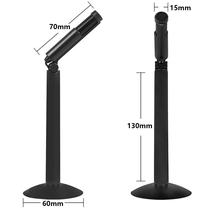Supply Mini Desktop Stand Microphone Portable Folding Condenser Microphone Customized Small Microphone for Recording Conference