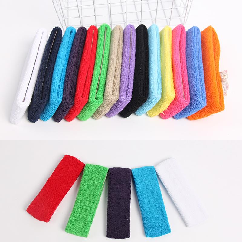 Sports headscarf hair with cotton suck sweat and sweat and American men's basketball Women's yoga gift embroidery headband-Taobao