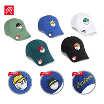 malbon golf hat new mens and womens casual sports all-match breathable sun hat sun protection hat