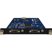 VGA output board with audio 2 channels supports VGA audio signal output mixing matrix switcher card