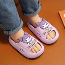 EVA new childrens slippers summer cute princess baby indoor home boys and girls slippers non-slip bathroom