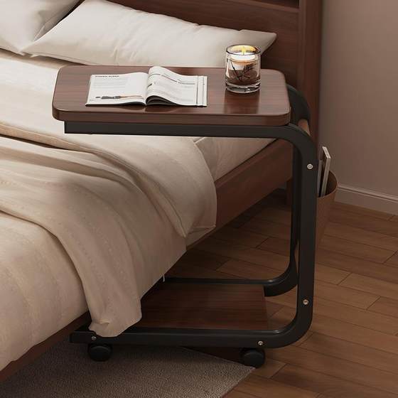Can move the small coffee table, small table living room, home setting rack simple, modern small cart sofa, a few bedside tables