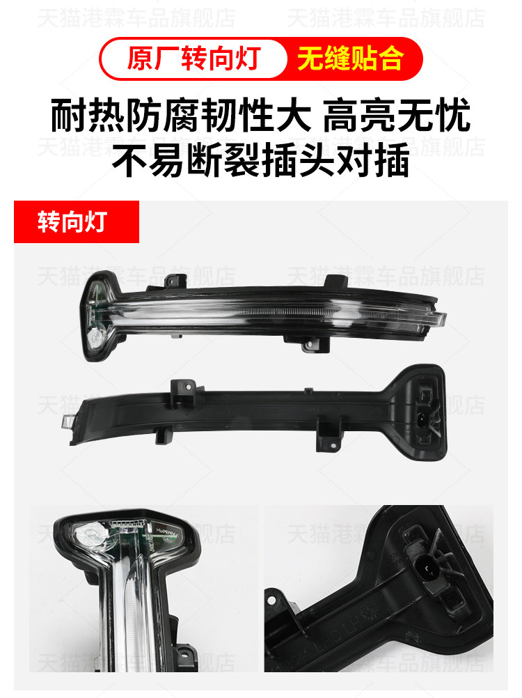 Suitable for 19-25 Models of Bmw 3 Series G20 G28 Rearview Mirror Housing I3 Rearview Mirror Lens Turn Signal Mirror Frame Bottom Shell