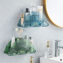 Rainbow cosmetics storage rack home bathroom sink storage box punch-free wall-mounted bathroom storage rack