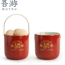 Wuyou Marriage descendants bucket natal dowry wedding bucket red festive blessing bucket dowry descendants treasure bucket decorative ornaments