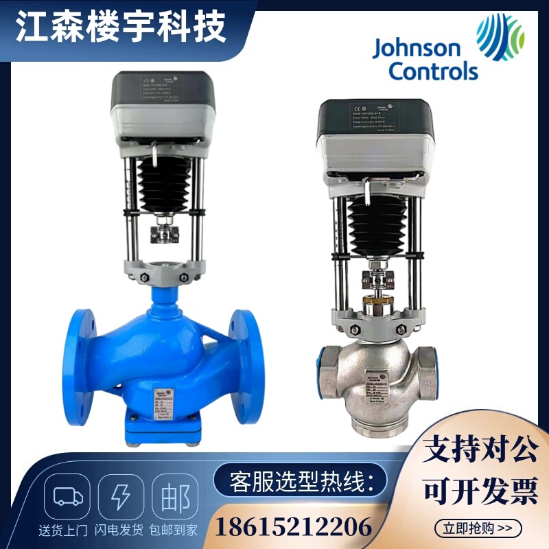 Johnson Electric Proportional Regulating Seat Valve Water Steam Valve Vga7201/8201/Vap600S/1000L/3000L