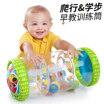 Fall learning crawling aid crawler water cushion inflatable bell baby baby early education anti-puzzle head-up guide roller
