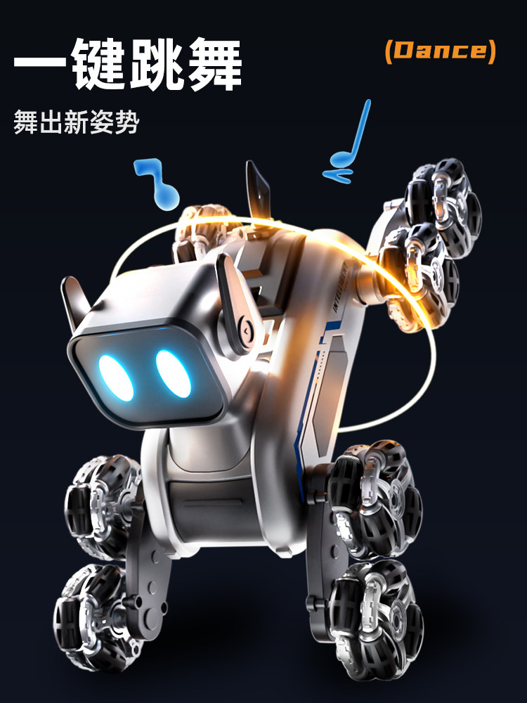 Children's Toys for Boys, 10Th Birthday Gift, Educational Toys for Boys Aged 6 and Above, 12, High-Tech, 8, Robot Dog, Children's Day