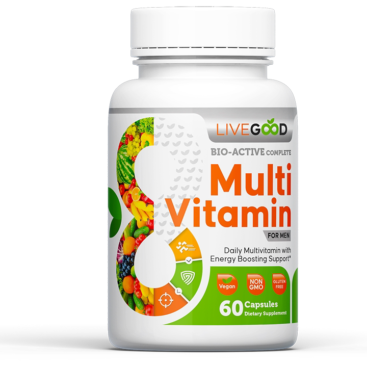 Original American Multi-Vitamin Supplement for Men, Live Good, in Stock Original American Multi-Vitamin Supplement for Men, Live Good, in Stock