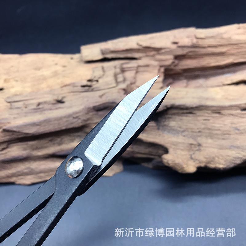 Wheat Swann 005 Leaf bud cut and tender branch cut potted plant gardening long scissors bonsai trim-Taobao