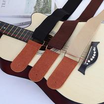 Guitar Braces Cotton Braces Folk Guitar Harness Electric Guitar Braces Wood Guitar Harness Leather Set