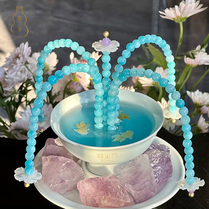 Original Gift Design |   Yongquan Fragrance Stone Fusen Aromatherapy Stone New Chinese Style Ornament Crystal Stone Aromatherapy.