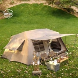 Дорожная автоматическая палатка для кемпинга, двухэтажное складное снаряжение, полностью автоматический