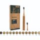 New Electric Bamboo Toothbrush, Environmentally Friendly Soft-Bristle Smart Sonic Electric Toothbrush, Bamboo Electric Toothbrush, Bamboo Toothbrush