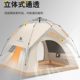 3-4 Person Four-Season Double-Layer Portable Folding Automatic Quick-Open Rainproof Outdoor Camping Tent