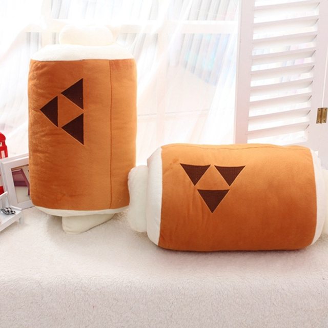 Creative Barbecue Plush Bone Pillow, Dog Play Chew Toy, Can Make Squeaking Sounds, Plush Pet Supplies