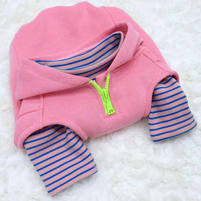 Dog Clothes for Autumn and Winter, Fleece-Lined and Thickened Vest, Hooded Sweatshirt for Fat Dogs, French Bulldogs, Pugs, Cotton Cartoon Vest