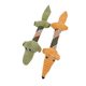 Pet Sound-Making Toy, Dog Chew Knot Toy, New Product for Teeth Grinding and Cleaning, Crocodile Fox Plush Toy