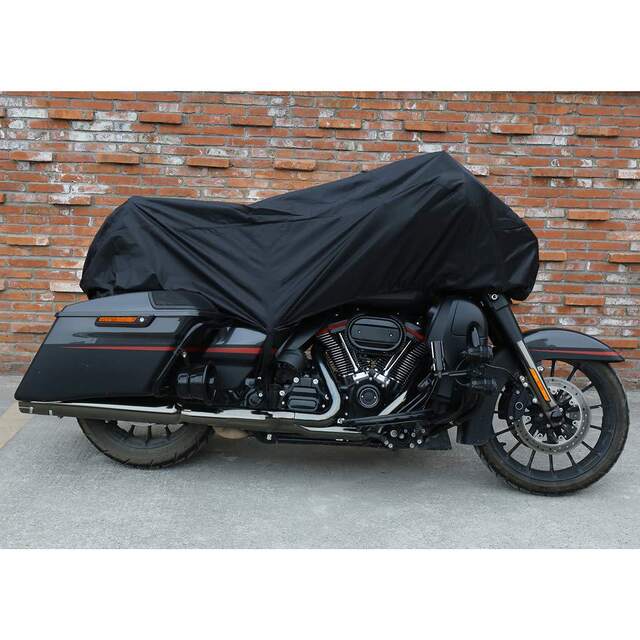 Motorcycle Half Cover Outdoor Waterproof and Dustproof Motorcycle Half Cover 210D Oxford Cloth Motorcycle Cover Electric Vehicle Cover