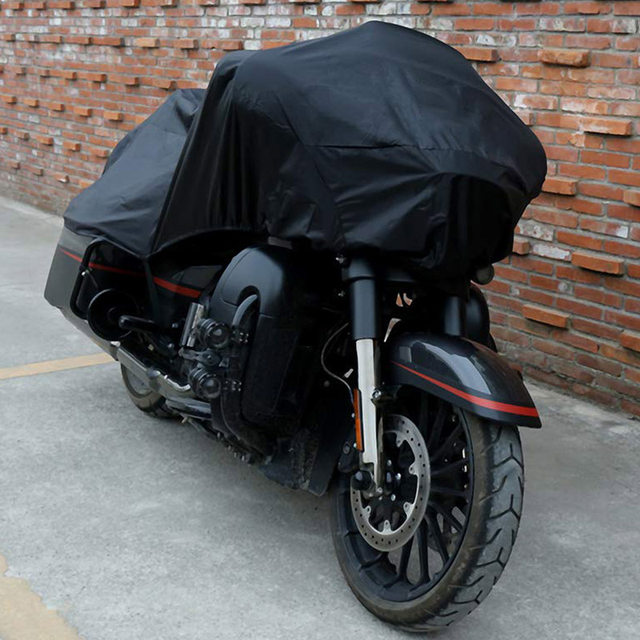 Motorcycle Half Cover Outdoor Waterproof and Dustproof Motorcycle Half Cover 210D Oxford Cloth Motorcycle Cover Electric Vehicle Cover
