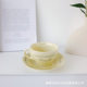 Korean ins Retro-Style French Cream Yellow Ceramic High-Quality Coffee Cup with Saucer Set