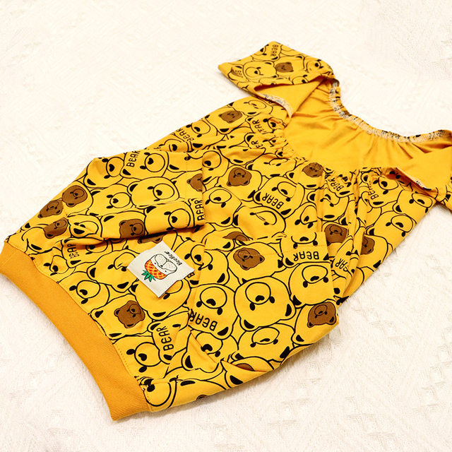 French Bulldog Thin Four-Legged Clothing, Spring and Summer Style, Home Wear, Pajamas, Cotton, Cute, for Chubby Dogs, Bulldogs, Anti-Shedding, Anti-Cold