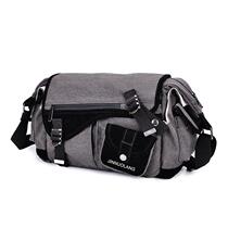 Handheld Canvas Camera Bag professional waterproof and abrasion resistant digital camera Photographic bag Single shoulder inclined cross-package single counter lens bag