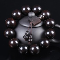 African black sandalwood Buddha beads Purple sandalwood hand string Ebony Seiko fine small hole Black sandalwood Buddha beads
