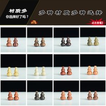 Buddha beads accessories Small leaf rosewood Huanghuali loose beads Hand string Buddha head tower disciple beads Small gourd DIY accessories Daquan