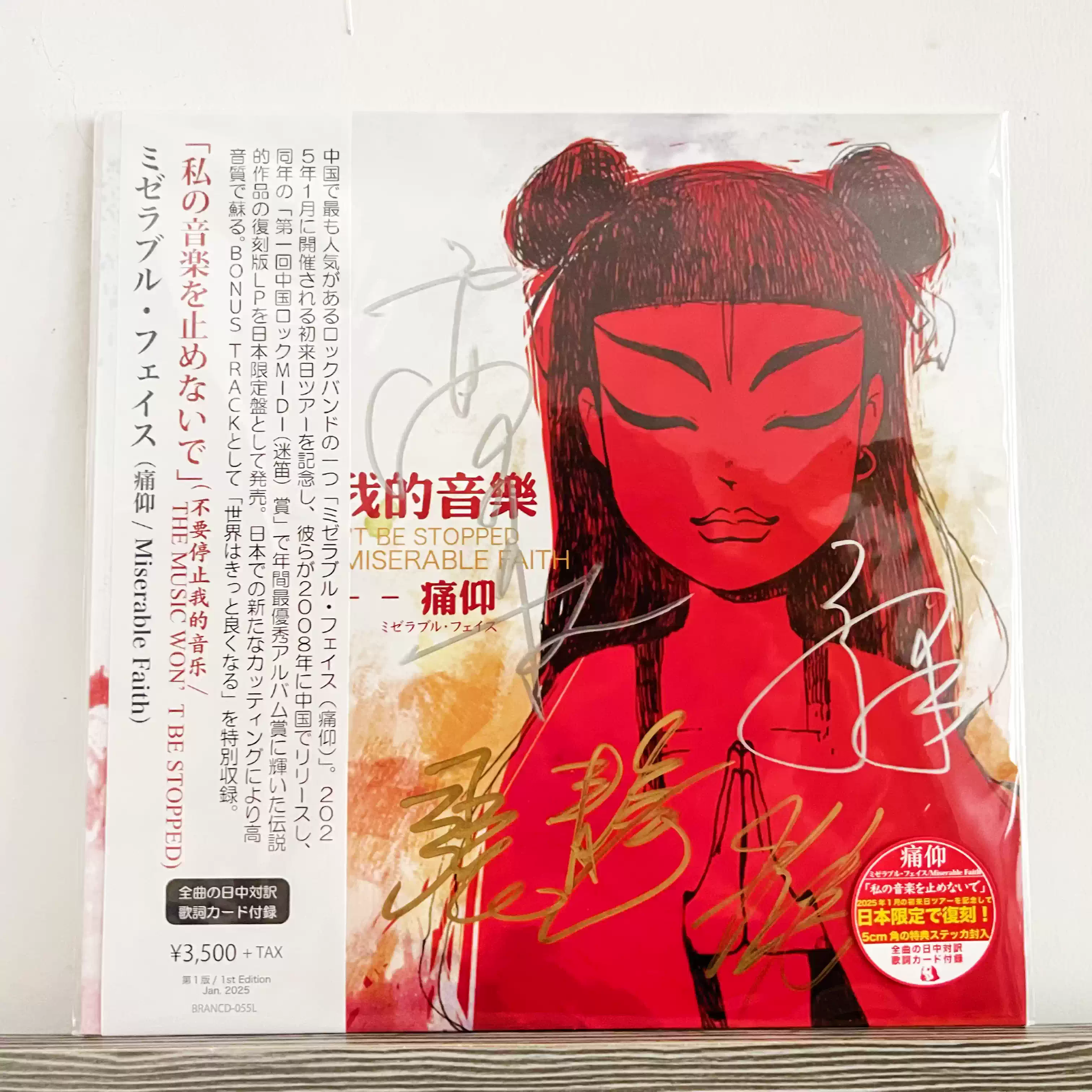 【全員直筆サイン入り】痛仰楽隊 不要停止我的音楽 LP 日本盤 签名版痛仰乐队《不要停止我的音乐》日版亲签公路之歌痛仰黑胶-淘宝