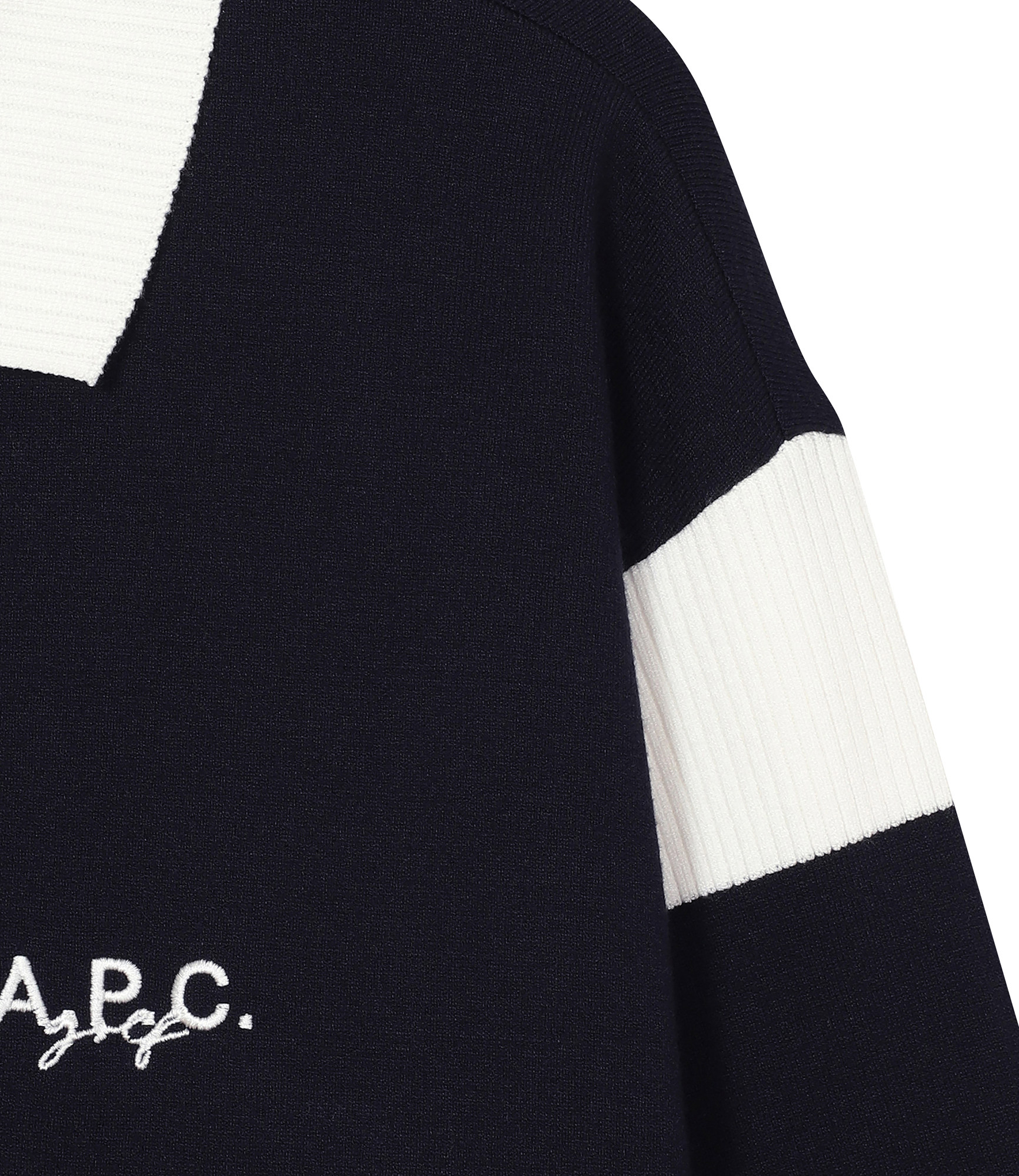 Apc GOLF прилив бренд высококачественных осень и зима гольф мяч мужской свитер отворот свитер мужской  