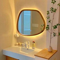 Bol Berlin American retro bathroom mirror wall hanging home bedroom makeup wall hanging living room decorative mirror