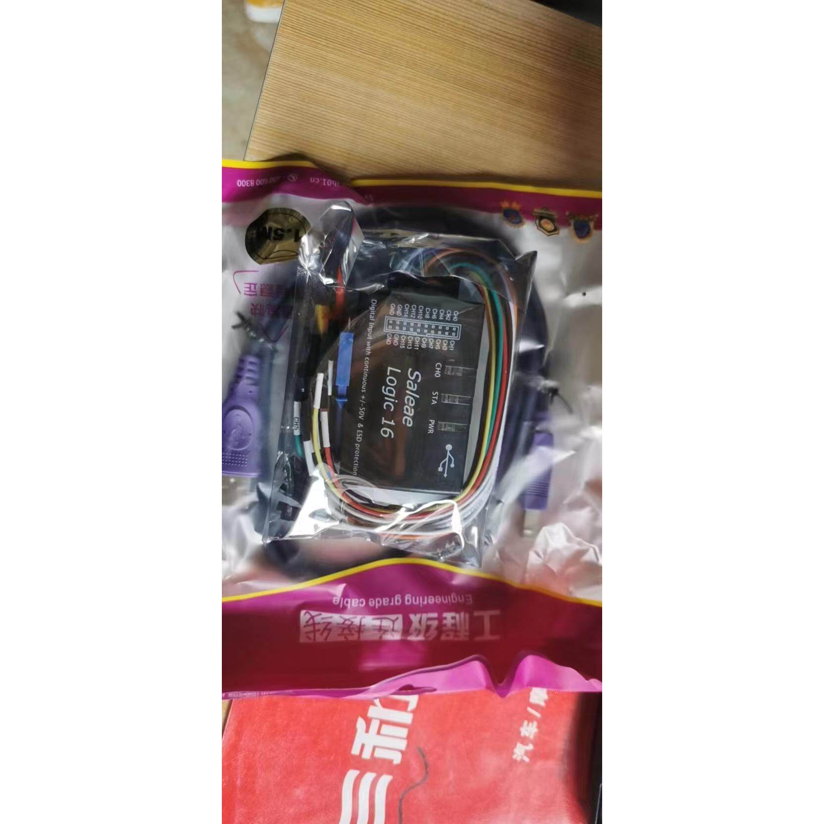 Saleae Logic16逻辑分析仪100M采样率16通道!程序员&电子爱好者的神级工具!-逻辑分析仪-淘宝好物网