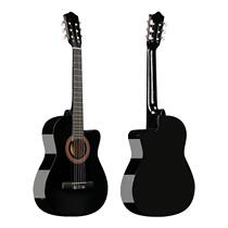 39 Inch Linden Wood Classical Guitar Source Manufacturer 38 Inch Guitarr Beginner Adult Deficiency Corner Wood Guitar Jita