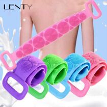 Cepillo de baño exfoliant de silicona para ducha correa pa