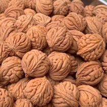 Peach core bracelet Qinling wild Tyrannosaurus peach core bracelet loose seeds 15-100 light bead artifact carved wild small