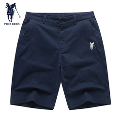 Paul Genuine Casual Pants Men Loose Straight-leg Beach Pants Plus size Summer Thin pure cotton parka shorts