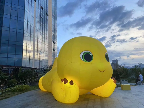 Надувная вентиляционная вентиляция модель мультфильма Парки атмосфера на заказ скалолаза