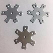 Cake hook homemade flip hook aluminum sheet accessories 6 hooks 8 hooks 12 hooks large hole small hole metal aluminum sheet iron replica sheet