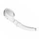 Japanese Bathroom Shower Head with Three-Speed Adjustable Handheld Booster Shower Head, Splash-Proof Shower Head