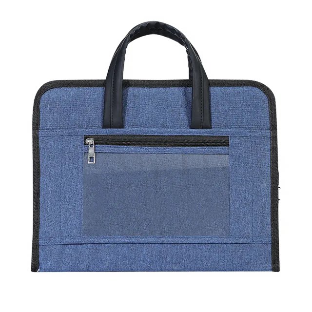 Office Seal Storage Bag, Business License Storage Bag, Company Document Storage Box with Password Lock, Portable Bag