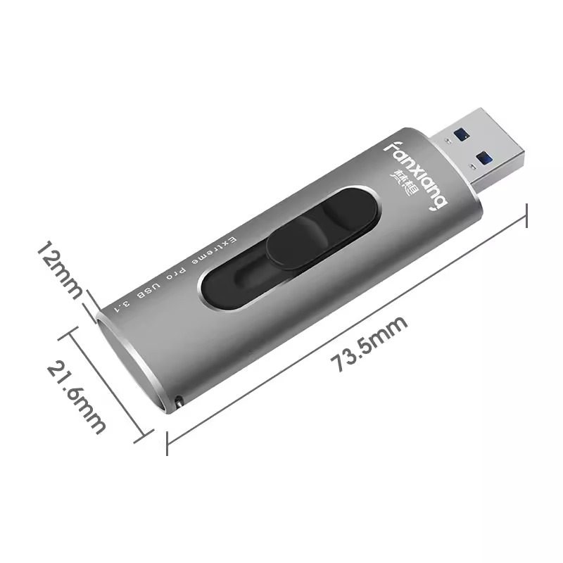 Fanxiang Mobile Solid-State Genuine USB Flash Drive for Computer, Large Capacity 1Tb, Car Storage 512Gb, High-Speed USB Flash Drive F306